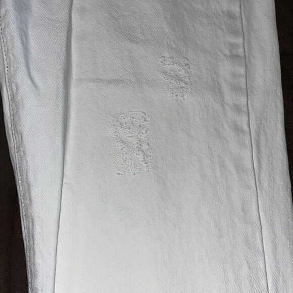 Old Navy Special Edition Pants Women’s Sz 2 Super Low Waist Bootcut White Patch - Picture 8 of 16